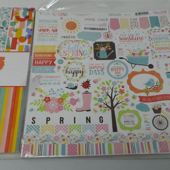 Sticker Pack AND Scrapbook Paper Book - Picture 2 of 5